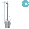 Destylator modułowy Convex 18 L Baldur