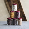 Słoik 250 ml fi66/4 zakrętka bordo - 6 szt.