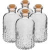 Zestaw buteleczek z korkami, 240 ml - 4szt.