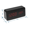Elektroniczny zegar z termometrem