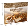 Kamień do pizzy prostokątny, wykonany z kordierytu, - 38 x 30,5 cm