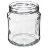 Słoik TO 500 ml z zakrętką złotą fi82/6 - 6 szt.