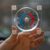 Termometr uniwersalny transparentny, samoprzylepny (-50C do +50C)