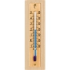 Termometr pokojowy ze złotą skalą (-10C do +50C) 12cm, mix