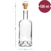 Butelka Gabinetowa 0,5 L z korkiem