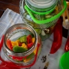Słoik 3 L z plastikową pokrywą