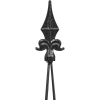 Pergola metalowa- Piramida, 135 cm