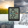 Termometr elektroniczny pokojowy, czarny