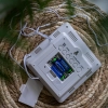 Stacja pogodowa – elektroniczna, podświetlana, sonda, biała