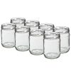 Słoik TO 500 ml fi 82/6 - 8 szt.