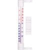 Termometr zewnętrzny biały (-60C do +50C) 23cm