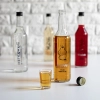 Butelka 0,5 L z zakrętką i nadrukiem Pigwówka - 4 szt.