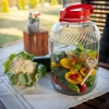 Słoik 15 L z plastikową pokrywą
