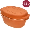 Garnek rzymski szkliwiony 4,5 L (meandry)