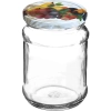 Słoik TO Ćwiartka 250 ml z zakrętką fi 66 - 6 szt