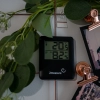 Stacja pogodowa – elektroniczna, bezprzewodowa, czarna