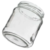 Słoik TO 500 ml z zakrętką złotą fi82/6 - 6 szt.