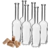 Butelka na nalewkę 100 ml 6 szt.+ 6 korków
