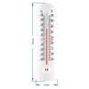 Termometr uniwersalny (-40C do +50C) 16cm