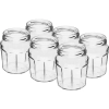 Słoik Konfitura 230ml z zak. czarną fi63/4 - 6szt