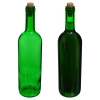 Butelka na wino 0,75 L zielona - zgrzewka 8 szt.