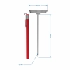 Termometr do szynkowaru 1,5kg oraz 3kg (0C do +120C) 12,5cm