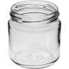 Słoik 212 ml fi66/4 z zakrętką czarną 6 szt.