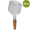 Nawadniacz do roślin - tabliczka biała z ceramiczną nóżką, 200 ml