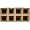 Doniczki papierowe 6x6x6 cm, 30 szt.