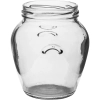 Słoik Amfora 580 ml (fi 82) z zakrętką bordo 6 szt