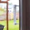 Termometr zewnętrzny biały (-50C do +50C) 27cm