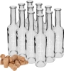 Butelka 350 ml z korkiem, nadruk Domowa nalewka
