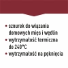 Nici wędliniarskie bawełniane białe (240C) 55 m