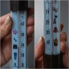 Termometr zewnętrzny z grafiką - ubrania (-50C do +50C) 23cm mix