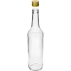 Butelka 500 ml na wódkę prosta z zakrętkami - 8 szt.
