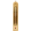 Termometr pokojowy ze złotą skalą (-10C do +60C) 28cm mix