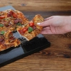 Kamień do pizzy granitowy prostokątny 37 x 35 cm
