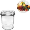 Słoik 350 ml z zakrętką kolorową - 6 szt.