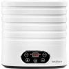 Suszarka do grzybów, owoców, warzyw i ziół z regulacją temp, 240W, biała