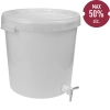 Pojemnik fermentacyjny 30 L z pokrywką i kranem