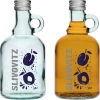 Butelka 0,5 L z zakrętką i nadrukiem 2-kolorowym Slivovitz - 4 szt.