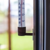 Termometr zewnętrzny brązowy (-60C do +50C) 23cm