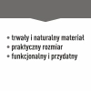 Granitowy moździerz kuchenny z tłuczkiem