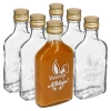 Butelka 200ml z zakrętką, nadruk USZY KRÓLIKA 6szt