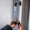 Termometr zewnętrzny z grafiką - ubrania (-50C do +50C) 23cm mix
