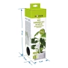Kule nawadniające do roślin, czarne matowe, 400 ml, 2 szt.