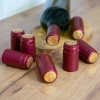 Zestaw: korki + etykiety + kapturki - 8szt