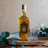 Butelka 0,5 L z zakrętką i nadrukiem 2- kolorowym Whisky - 4 szt.