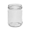 Słoik TO 500 ml z kol. zakrętką fi82/6