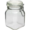 Słoik Comfort 750 ml kwadrat. zamykany hermetycznie